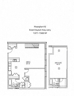 the second floor floor plan of a bedroom with a closet